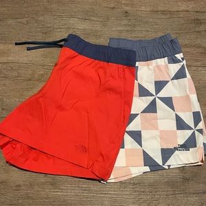 North face womens classic v shorts (2 pack)